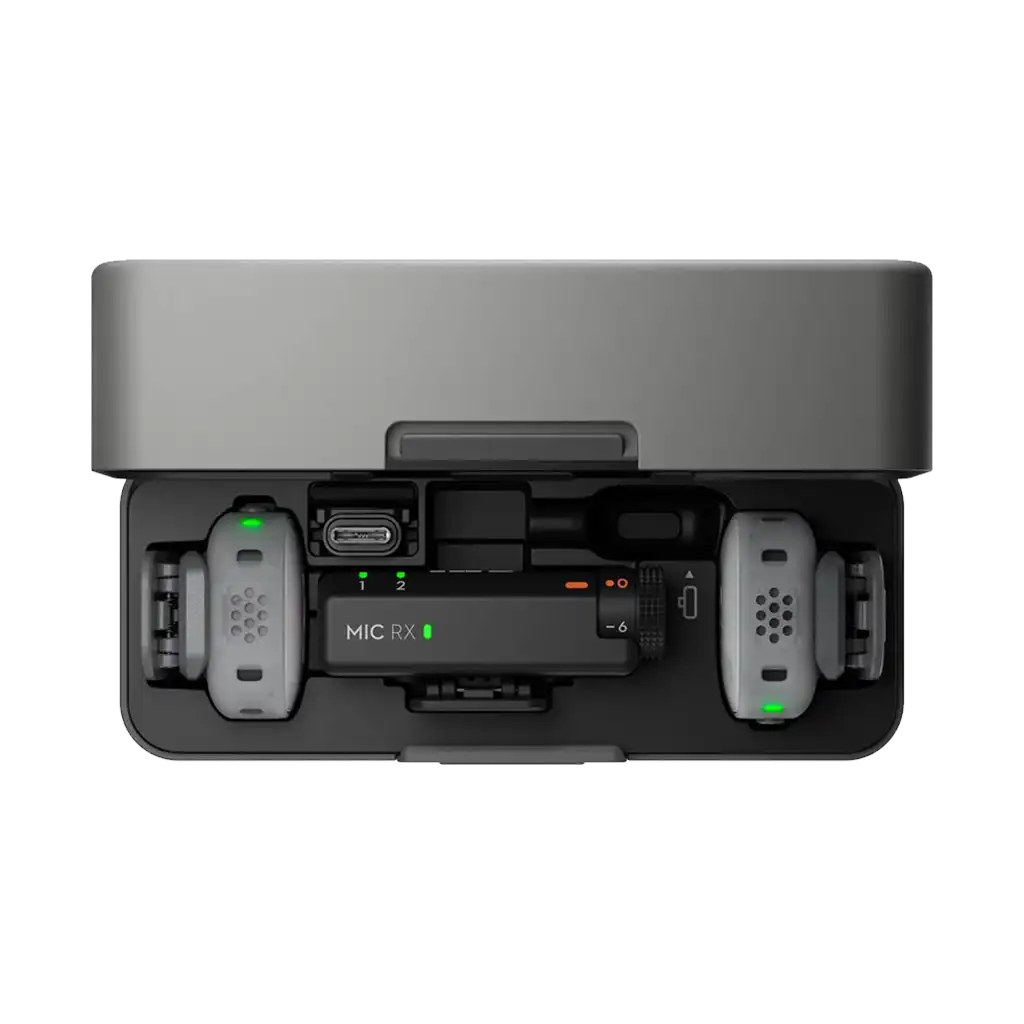 DJI Mic Mini 2 Two-Person Compact Wireless Microphone System for Camera and Smartphone