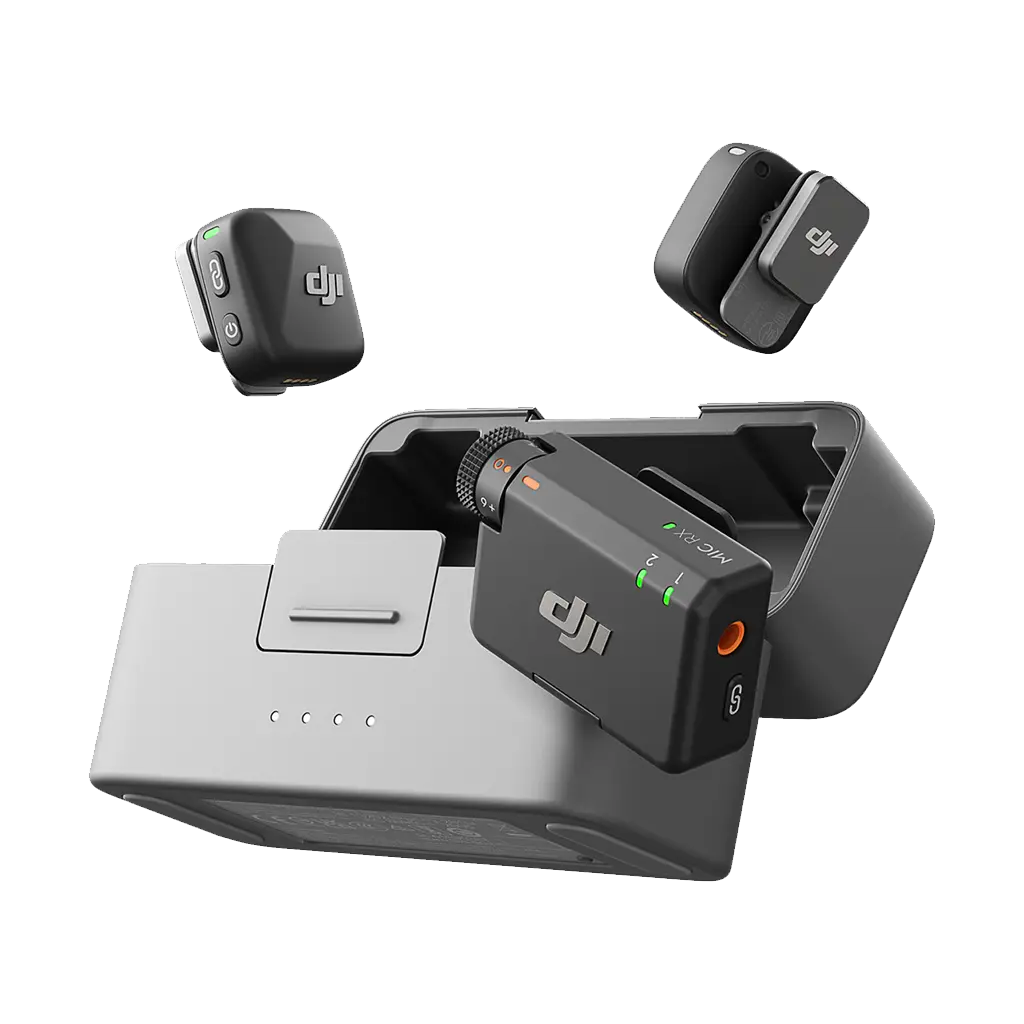 DJI Mic Mini 2-Person Compact Wireless Microphone System - Orms