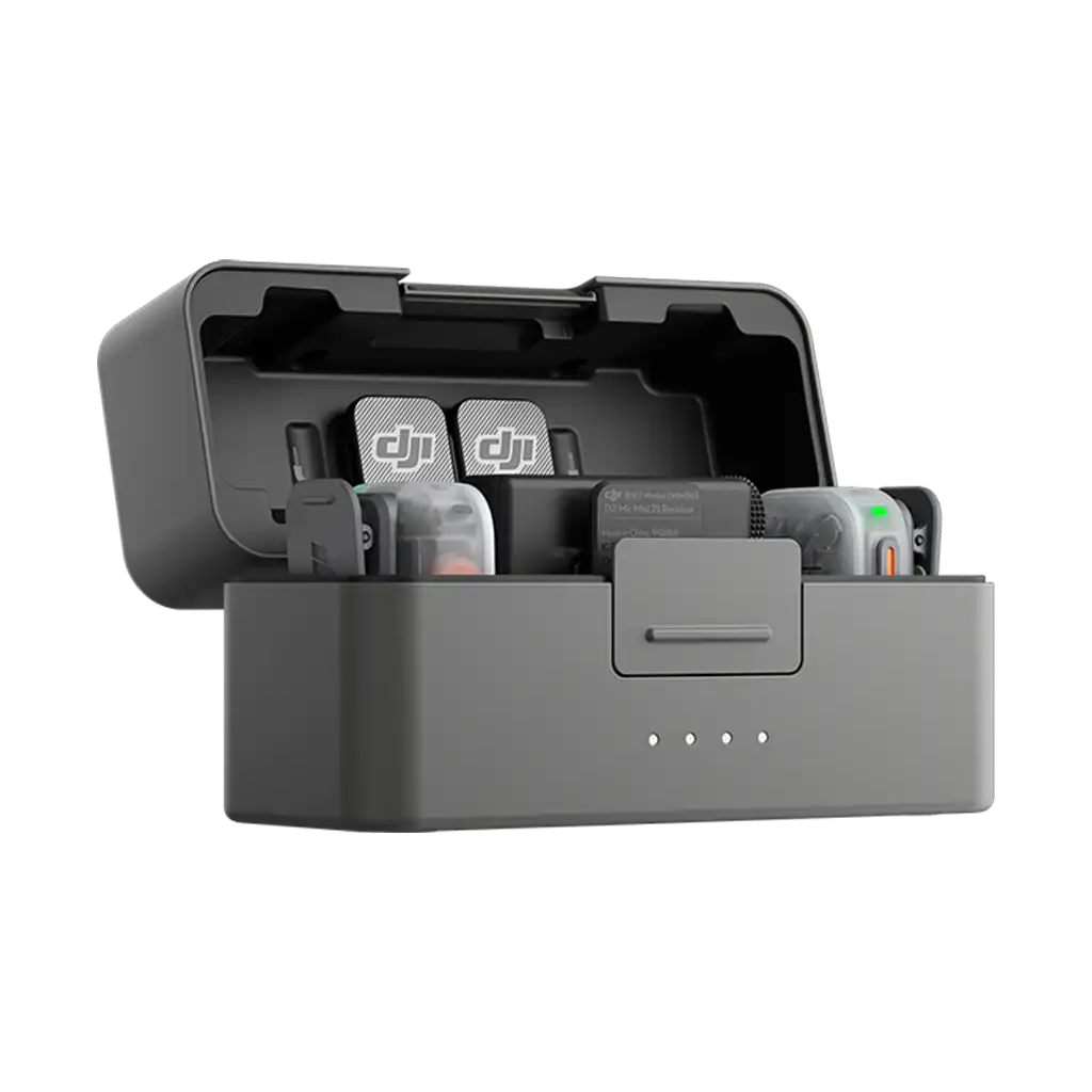 DJI Mic Mini 2S Two-Person Compact Wireless Microphone System for Camera and Smartphone