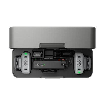 DJI Mic Mini 2S Two-Person Compact Wireless Microphone System for Camera and Smartphone