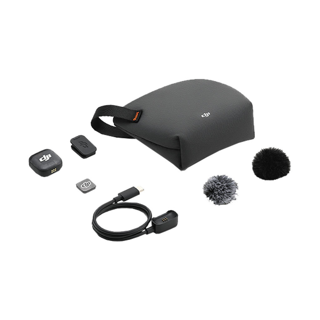 DJI Mic 3 Clip-On Transmitter/Recorder with Built-In Microphone (2.4 GHz)