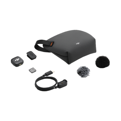 DJI Mic 3 Clip-On Transmitter/Recorder with Built-In Microphone (2.4 GHz)