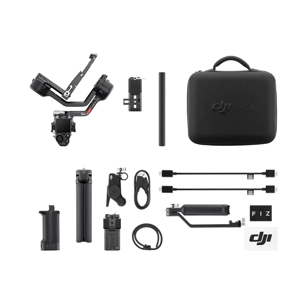 DJI RS 4 Gimbal Stabilizer Combo