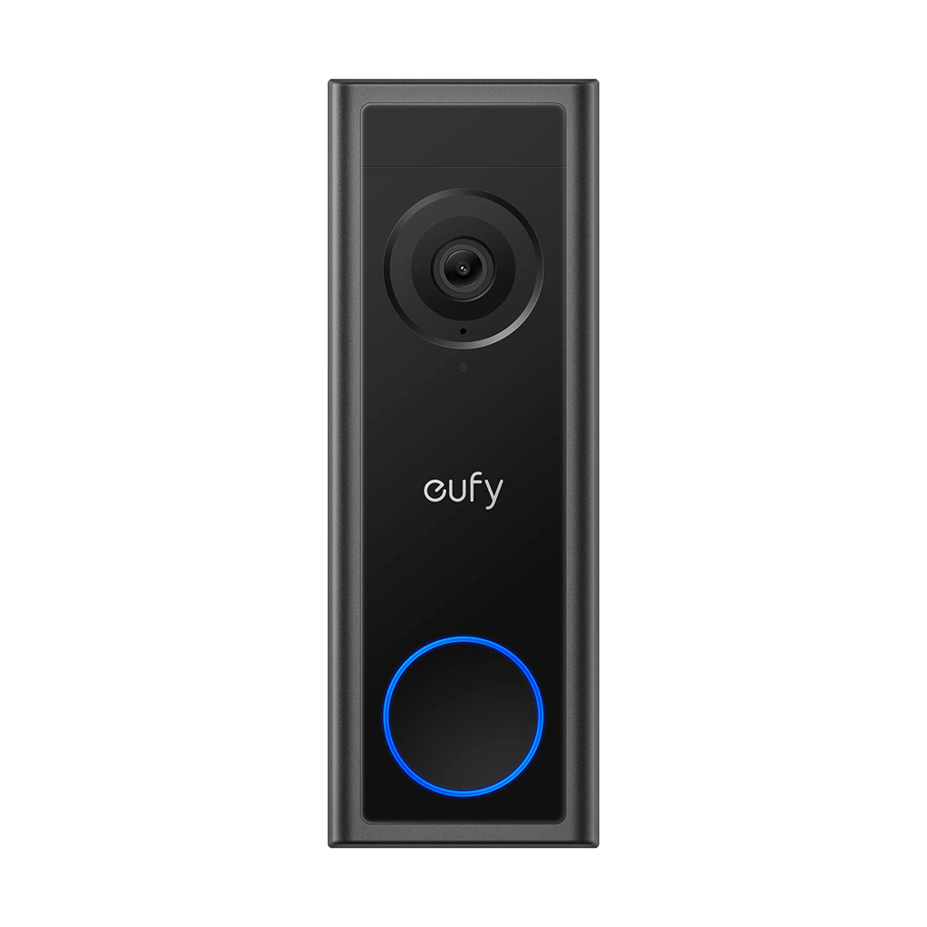 Eufy Security E40 2K Solar-Powered Battery 2 Camera Kit with Homebase 3 and Solar Panel and FREE Eufy C30 2K Video Doorbell