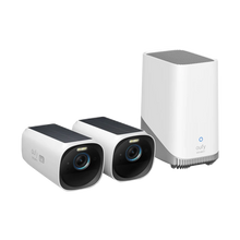 Eufy Security eufyCam 3 4K UHD Wireless Security Camera Kit (2+1-White)