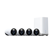 Eufy Security eufyCam E330 4K UHD Professional Wireless Security Camera (4 Camera Kit with Eufy HomeBase 3 S380)