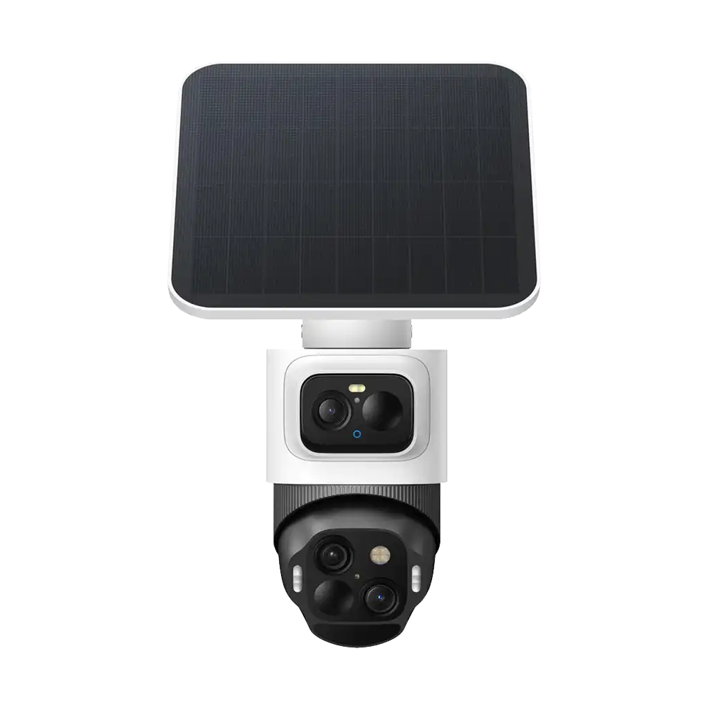 Eufy Security eufyCam S4 Solar-Powered Triple-Lens PTZ Camera with Night Vision