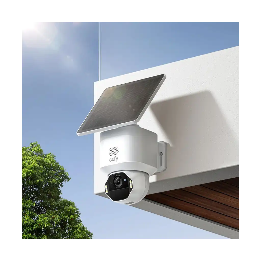 Eufy Security SoloCam E42 UHD 4K Outdoor Solar-Powered Pan and Tilt Camera with Night Vision