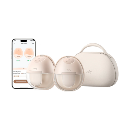 Eufy Wearable Breast Pump S1 Pro with Eufy Baby Monitor E21