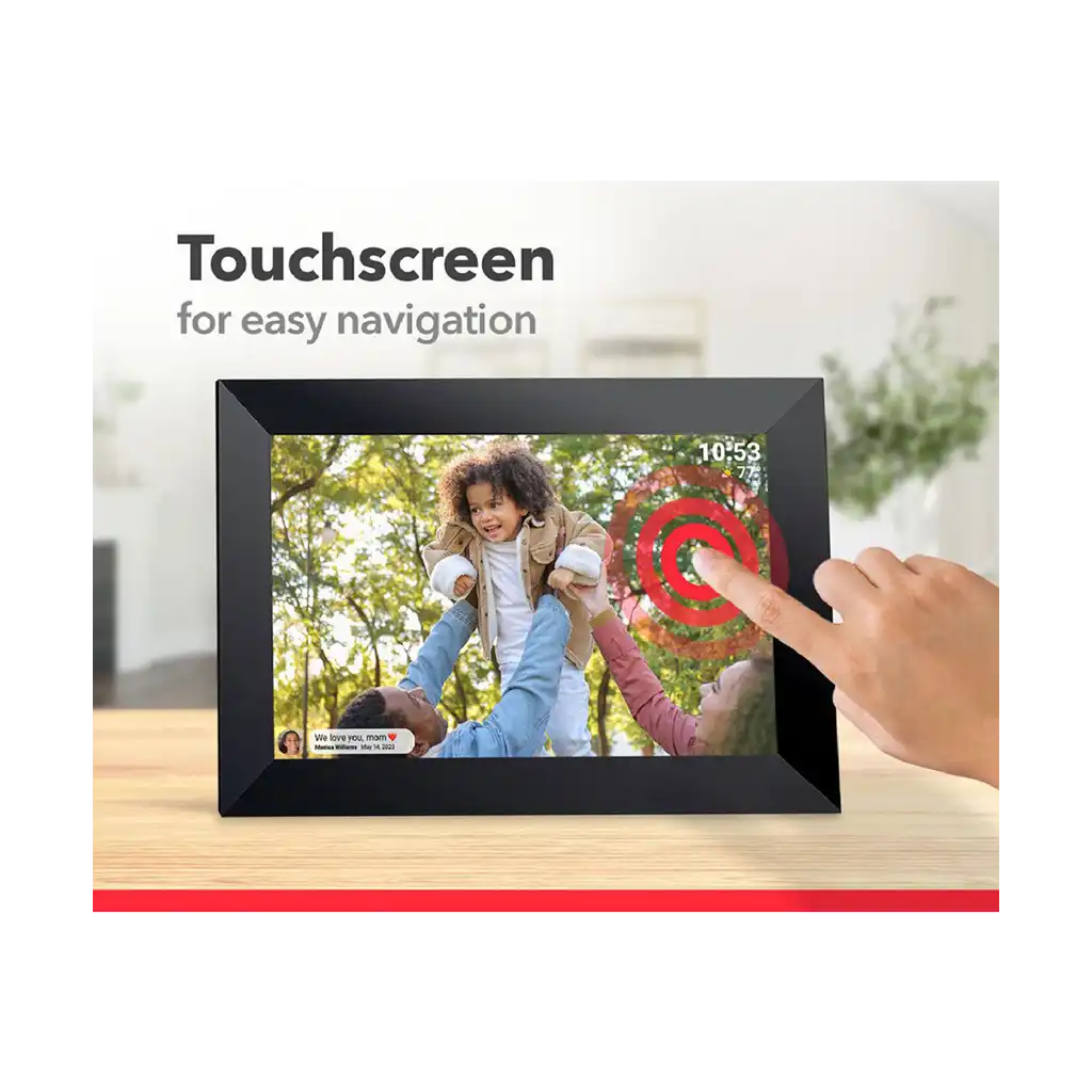 Frameo 10.1” WiFi Digital Photo Frame Black