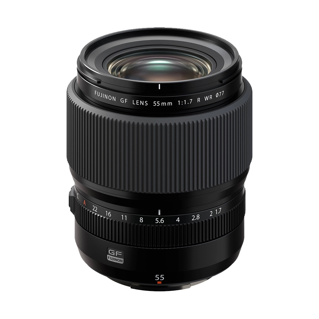 Fujifilm GF 55mm f/1.7R WR Lens (Fujifilm G)