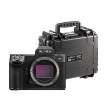 Fujifilm GFX 100 II Medium Format Mirrorless Camera with B&W International Type 3000 Outdoor Hard Case with Dividers (Black)