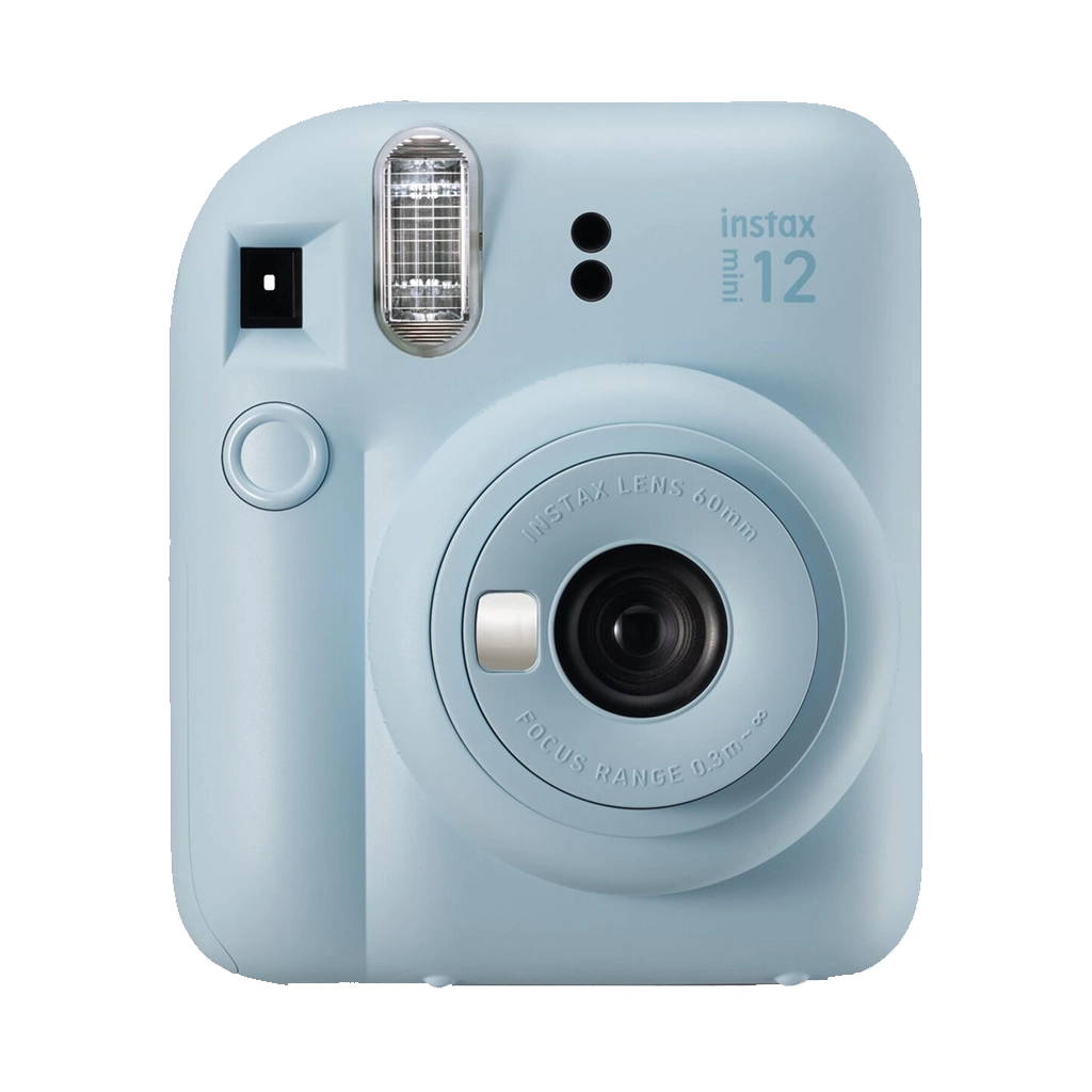 Fujifilm Instax Mini 12 Instant Film Camera (Pastel Blue) Festive Bundle