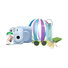 Fujifilm Instax Mini 12 Instant Film Camera (Pastel Blue) Festive Bundle