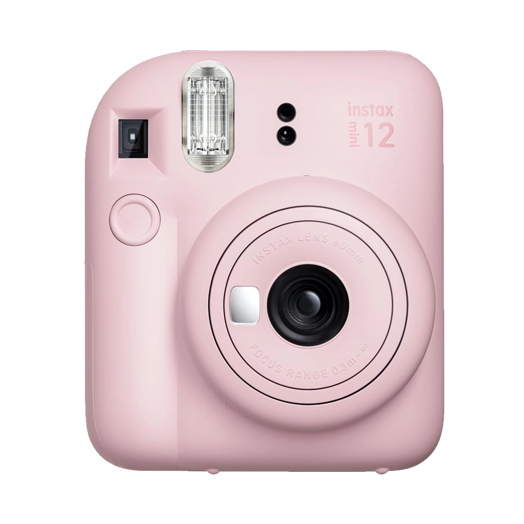 Fujifilm Instax Mini 12 Instant Film Camera (Blossom Pink) Festive Bundle