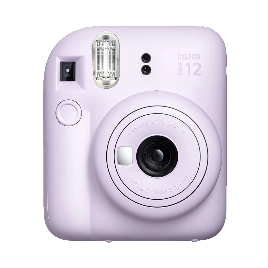 Fujifilm Instax Mini 12 Instant Film Camera (Lilac Purple) Festive Bundle