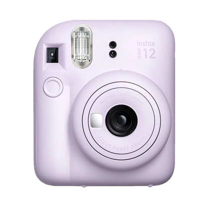 Fujifilm Instax Mini 12 Instant Film Camera (Lilac Purple) Festive Bundle