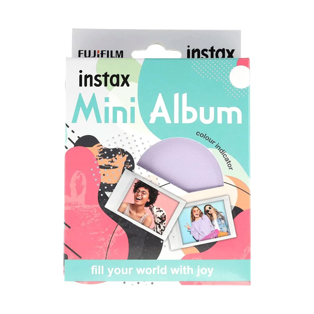 Fujifilm Instax Mini 12 Vinyl Album (Lilac Purple)