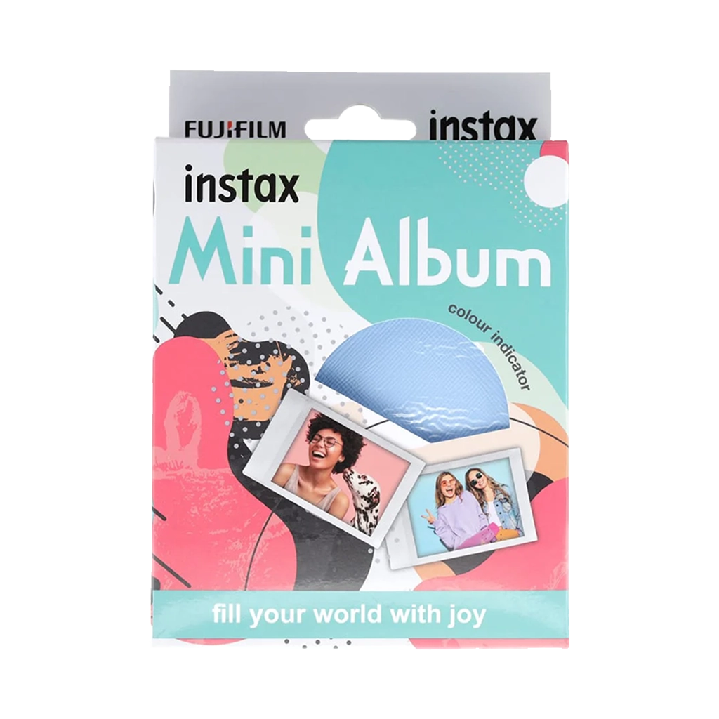 Fujifilm Instax Mini 12 Vinyl Album (Pastel Blue) - Orms Direct
