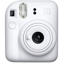Fujifilm Instax Mini 12 Instant Film Camera (Clay White) Festive Bundle