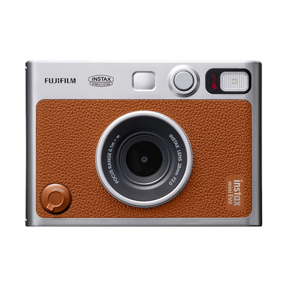 Fujifilm Instax Mini Evo Hybrid Instant Camera (Brown)