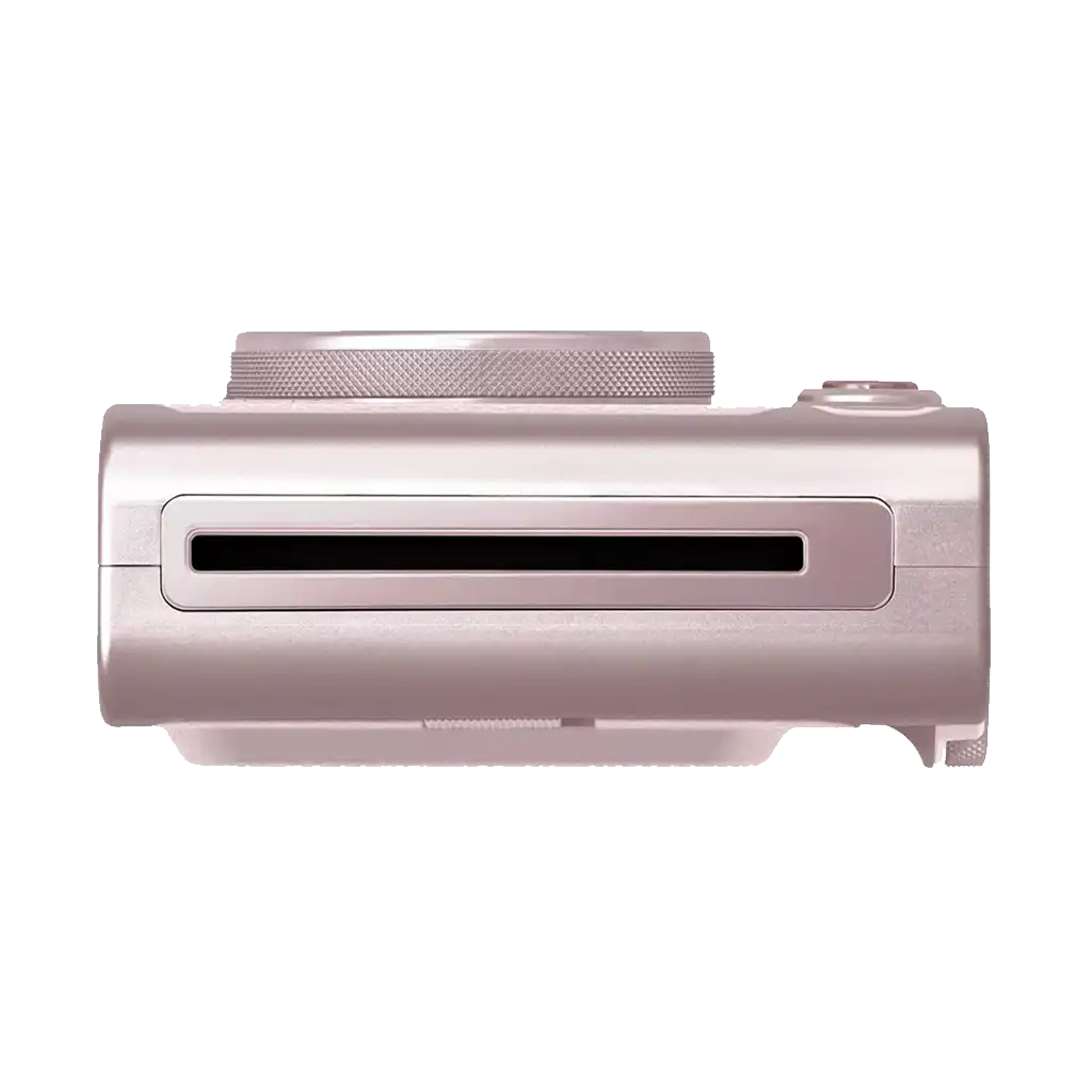 Fujifilm Instax Mini Evo Hybrid Instant Camera with 1 Fujifilm Instax Mini Instant Film and Instax Evo Case (Gentle Rose)