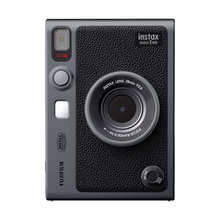 Fujifilm Instax Mini Evo Limited Edition Hybrid Instant Camera Bundle (Dark Silver)