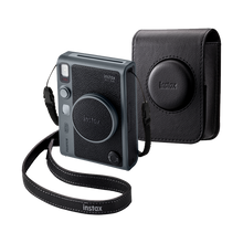 Fujifilm Instax Mini Evo Limited Edition Hybrid Instant Camera Bundle (Dark Silver)