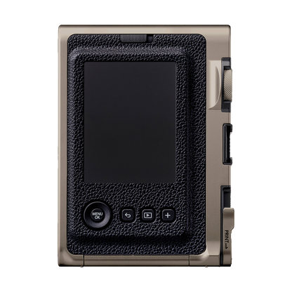 Fujifilm Instax Mini Evo Limited Edition Hybrid Instant Camera Bundle (Titanium Gold)
