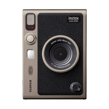 Fujifilm Instax Mini Evo Limited Edition Hybrid Instant Camera Bundle (Titanium Gold)