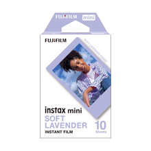 Fujifilm Instax Mini Instant Film - Soft Lavender (10 Shots)