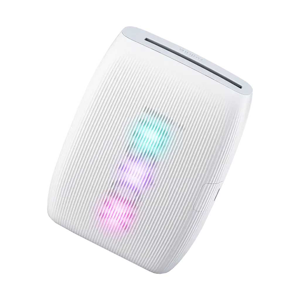 Fujifilm Instax Mini Link 3 Smartphone Printer with Case and Fujifilm Instax Mini Instant Film - Plain White (Clay White)