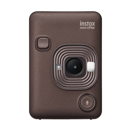 Fujifilm Instax Mini LiPlay Hybrid Instant Camera (Deep Bronze)