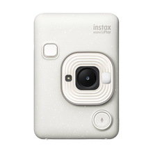 Fujifilm Instax Mini LiPlay Hybrid Instant Camera (Misty White)