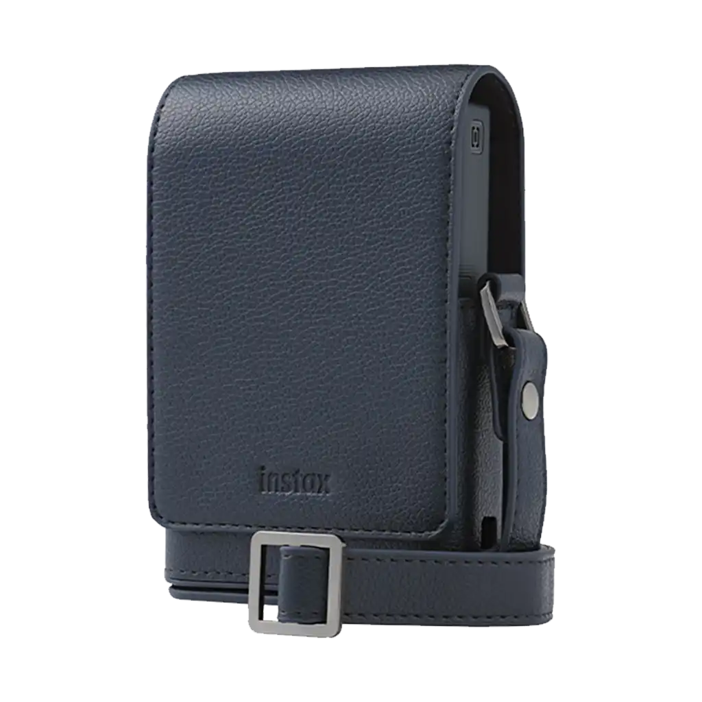 Fujifilm Instax Mini LiPlay+ Hybrid Instant Camera Combo with 1 Film and Case (Midnight Blue)