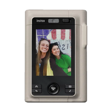 Fujifilm Instax Mini LiPlay+ Hybrid Instant Camera (Sand Beige)