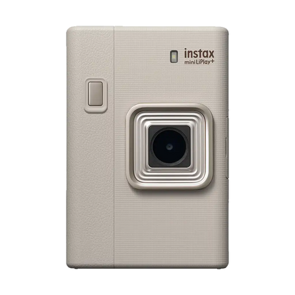 Fujifilm Instax Mini LiPlay+ Hybrid Instant Camera (Sand Beige)