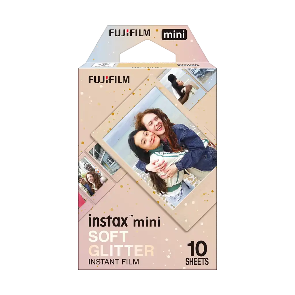 Fujifilm Instax Mini Soft Glitter Instant Film (10 Exposures)