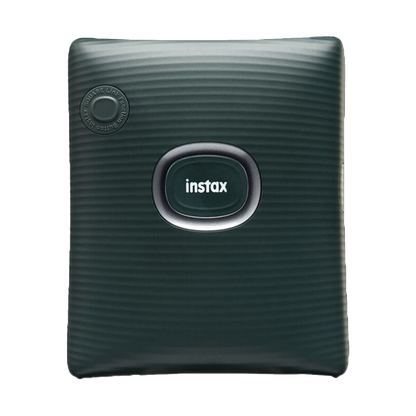 Fujifilm Instax Square Link Smartphone Printer with 1 Film and Case (Midnight Green)