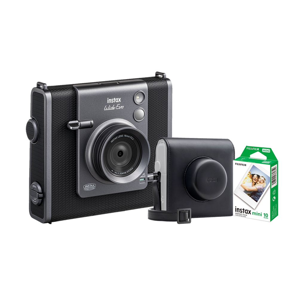 Fujifilm Instax Wide Evo Hybrid Instant Camera Starter Kit