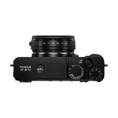 Fujifilm X-E5 Mirrorless Camera with XF 23mm f/2.8 Lens (Black)
