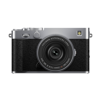 Fujifilm X-E5 Mirrorless Camera with XF 23mm f/2.8 Lens (Silver)