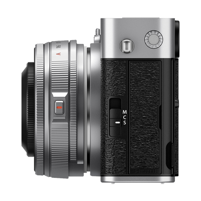 Fujifilm X-E5 Mirrorless Camera with XF 23mm f/2.8 Lens (Silver)
