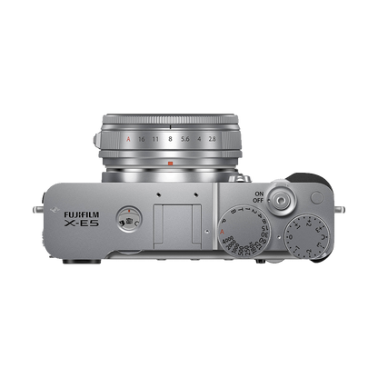 Fujifilm X-E5 Mirrorless Camera with XF 23mm f/2.8 Lens (Silver)