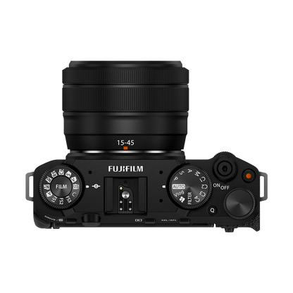Fujifilm X-M5 Mirrorless Camera with XC 15-45mm f/3.5-5.6 Lens (Black)