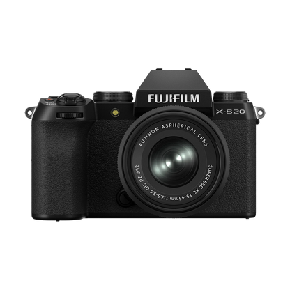 Fujifilm X-S20 Mirrorless Camera with 15-45mm Lens
