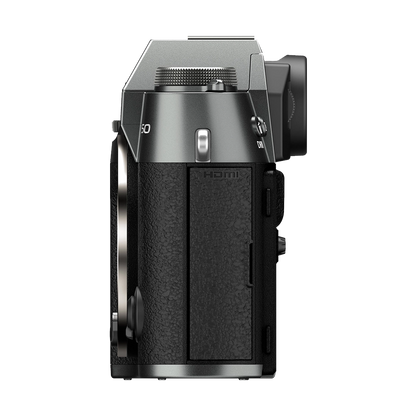 Fujifilm X-T50 Mirrorless Camera Body (Charcoal Silver)