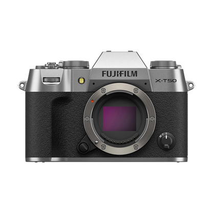 Fujifilm X-T50 Mirrorless Camera Body (Silver)