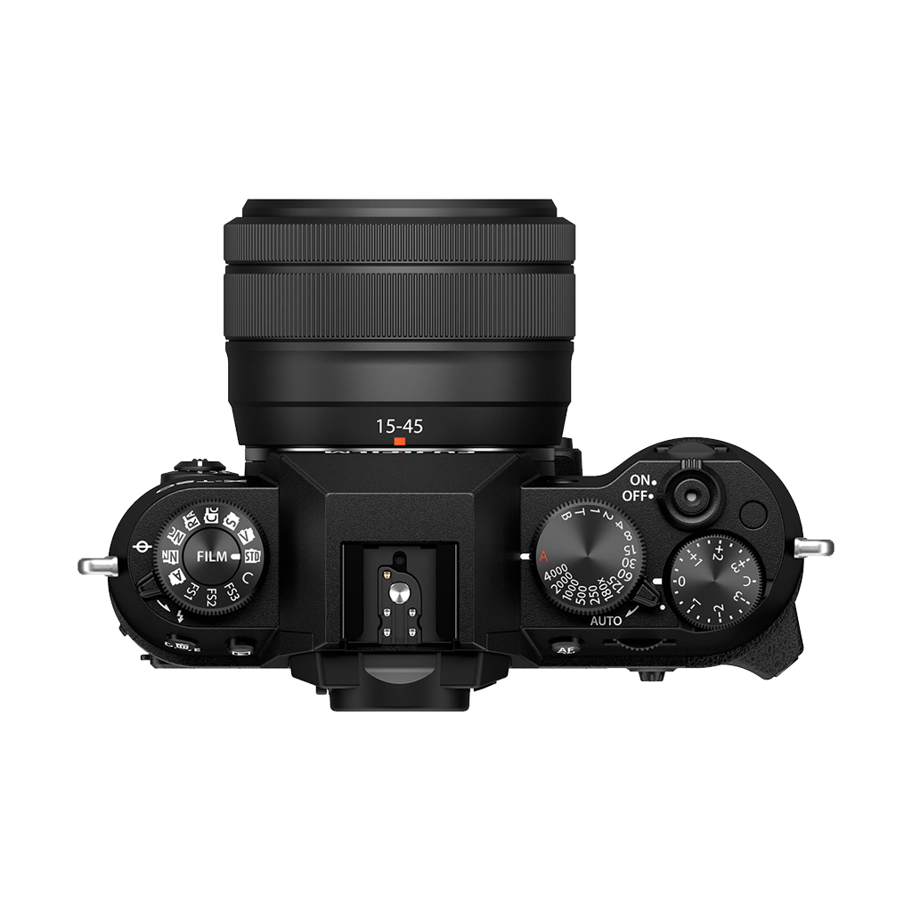 Fujifilm X-T50 Mirrorless Camera with 15-45mm f/3.5-5.6 Lens (Black)