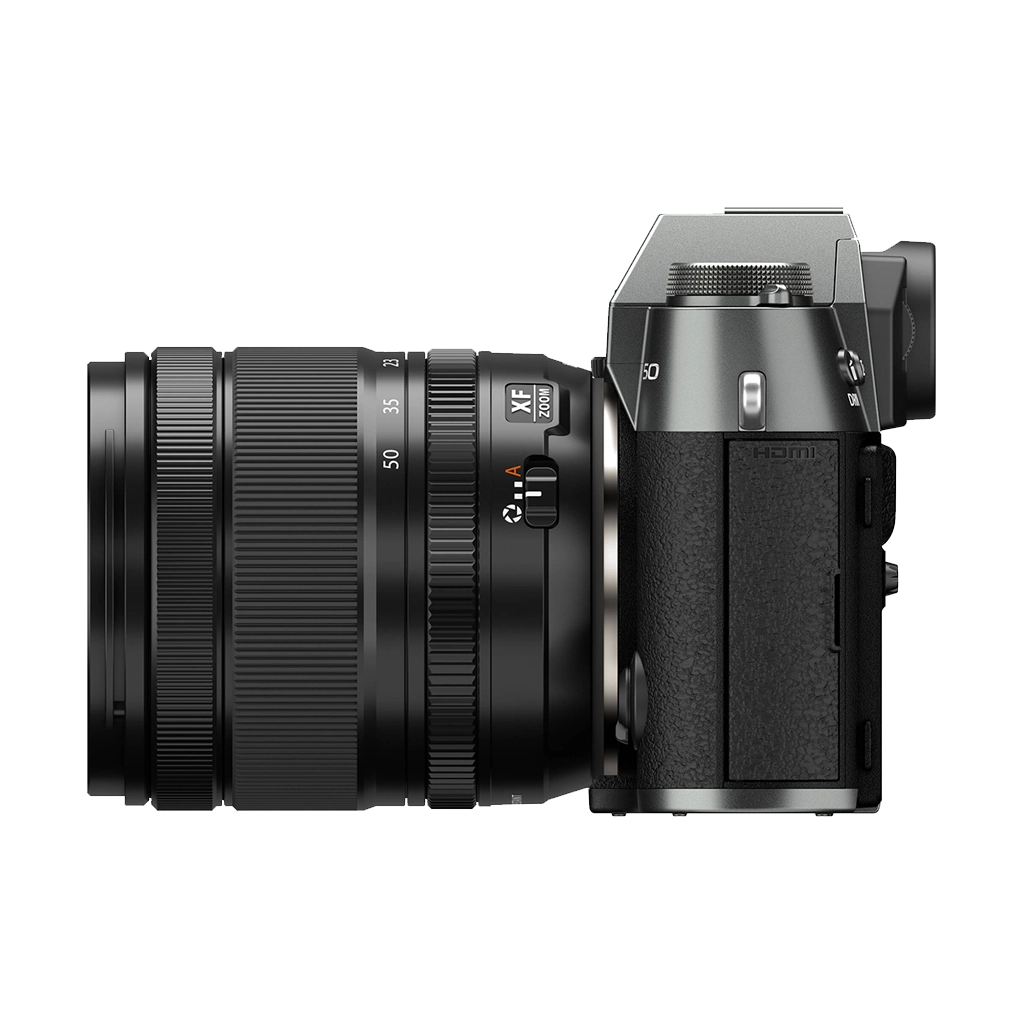 Fujifilm X-T50 Mirrorless Camera with 16-50mm Lens (Charcoal Silver)